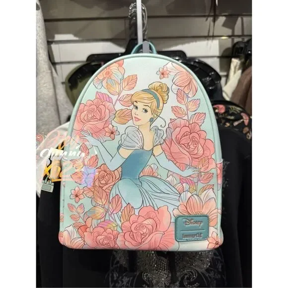 Loungefly | Bags | Loungefly Disneycinderella Pink Flowers  display picture 1